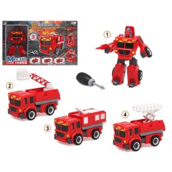 CJ TRANFORMER ROBOT BOMBERO...