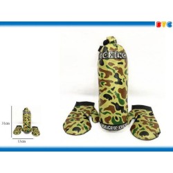 SACO DE BOXEO MILITAR 13x31...